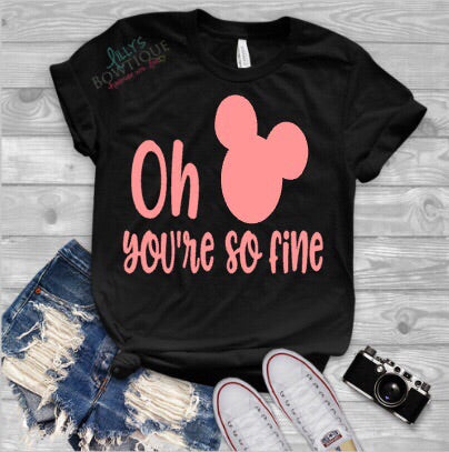 Oh Mickey you’re so fine tee