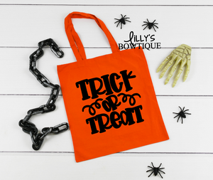 Trick or Treat Canvas Bag