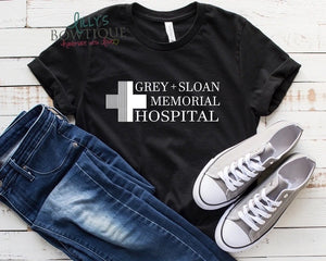 Grey + Sloan Memorial Hospital Tee